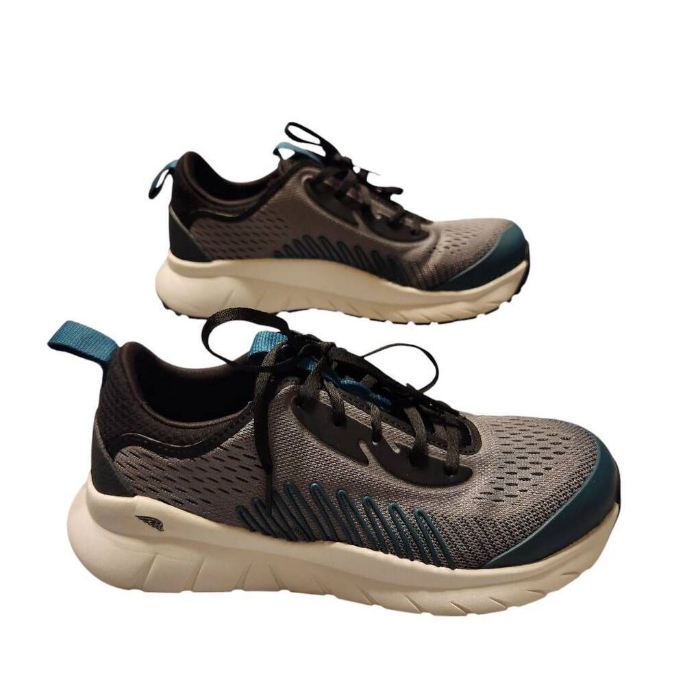 Red‎ Wing Shoes EcoLite Women's Safety Toe Athletic Shoe size 7.5D green gray